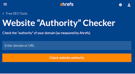 域权限或页面权限 ahrefs 网站权限