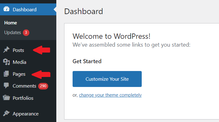 如何在 wordpress 仪表板上发布博客
