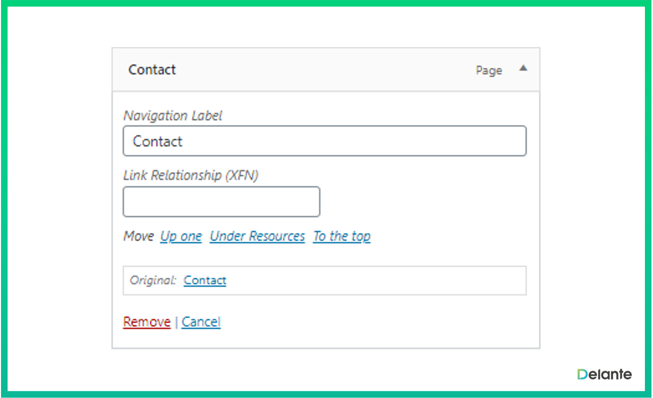 wordpress 内部链接 nofollow