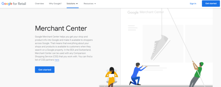 Google Merchant Center 信息中心