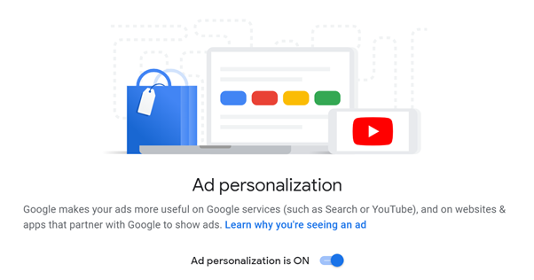 谷歌分析指导广告个性化