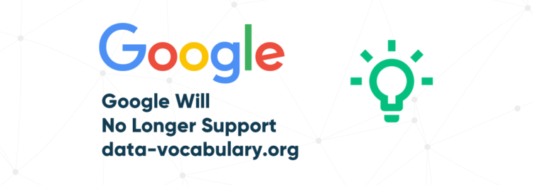 Google 将不再支持 data-vocabulary.org