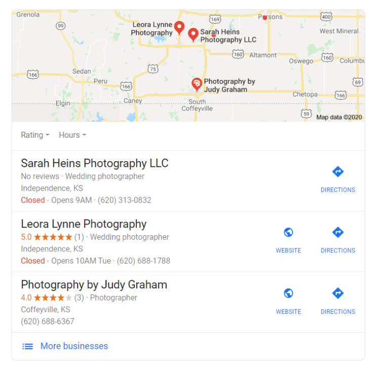 谷歌我的业务 - 婚礼行业搜索引擎优化
