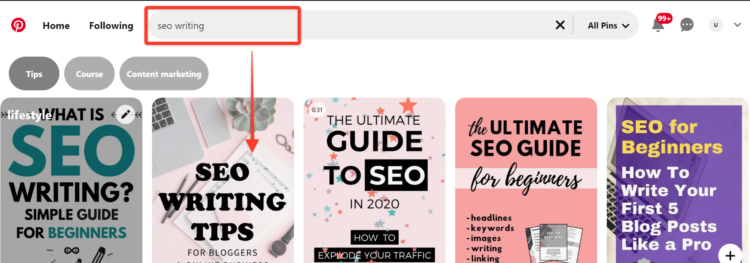 Pinterest for SEO - 使用关键字帮助用户找到您的内容