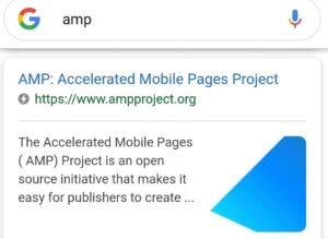 在搜索引擎中标记 AMP 页面