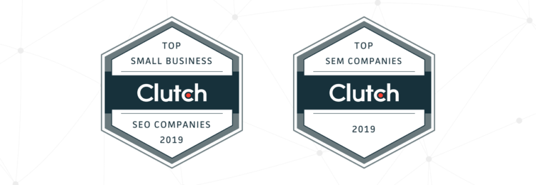 Delante 被 Clutch.co 评为领先的小型企业 SEO 和 SEM 公司！